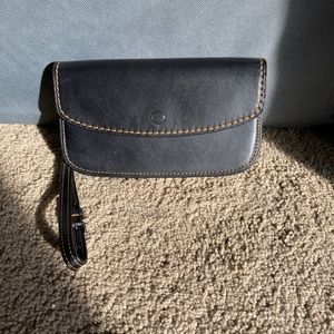 Coach Glove tanned Leather Clutch